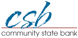 CSB Community State Bank Logo