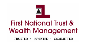First National Bank and Trust, Iron Mountain Logo